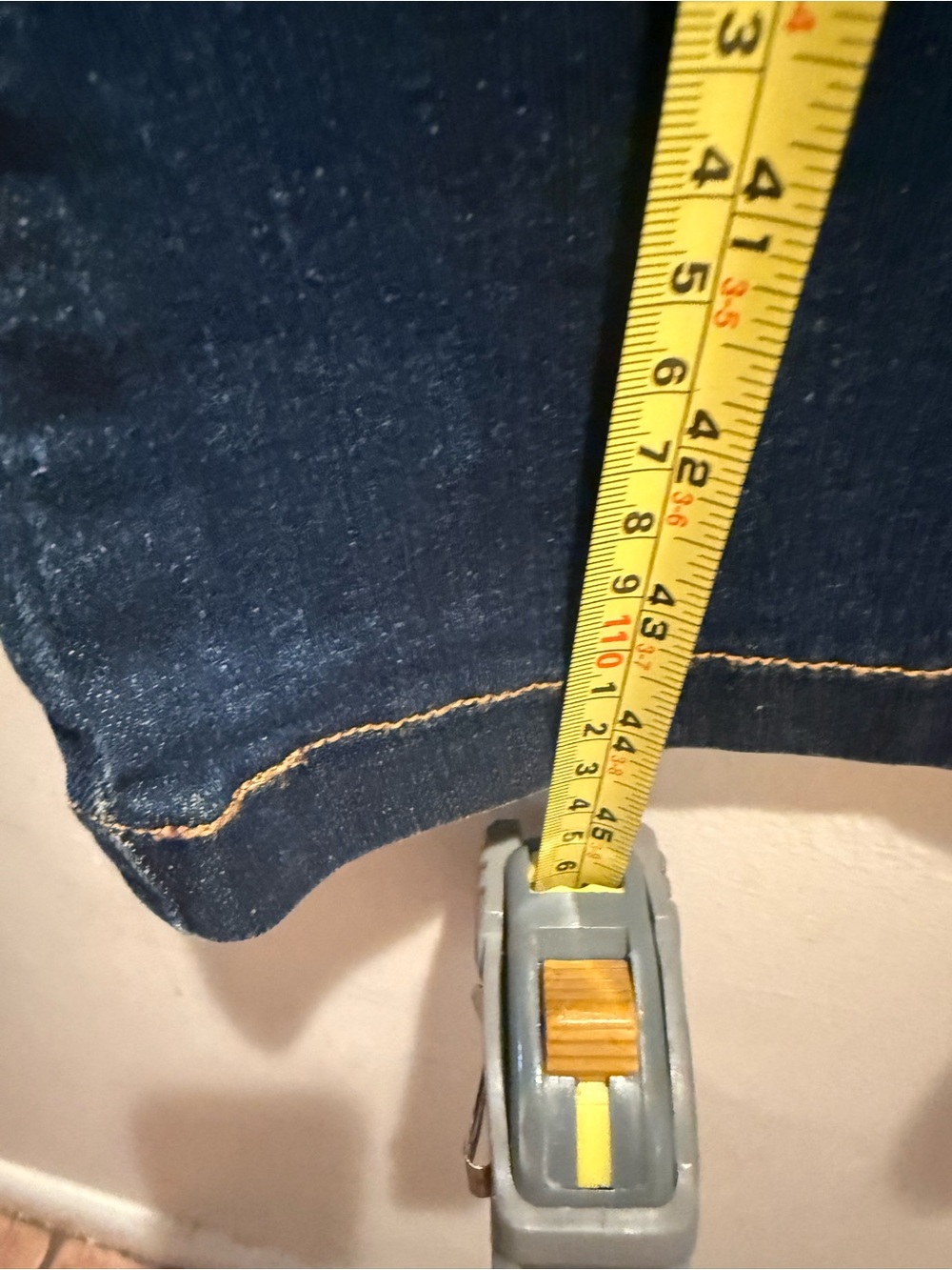 SPANX Flare Jeans Midnight Shade Dark Wash Size XS NWT $148 - Picture 6 of 7